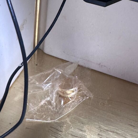 Vintage Bulova Floral Anniversary Mantle Carriage Clock Quartz B 2093 Gold Tone - Picture 11 of 12